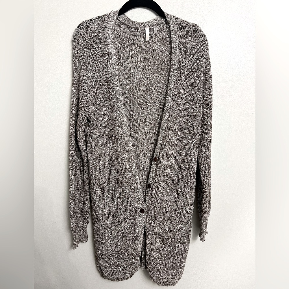 PinkBlush Brown knit Cardigan Medium